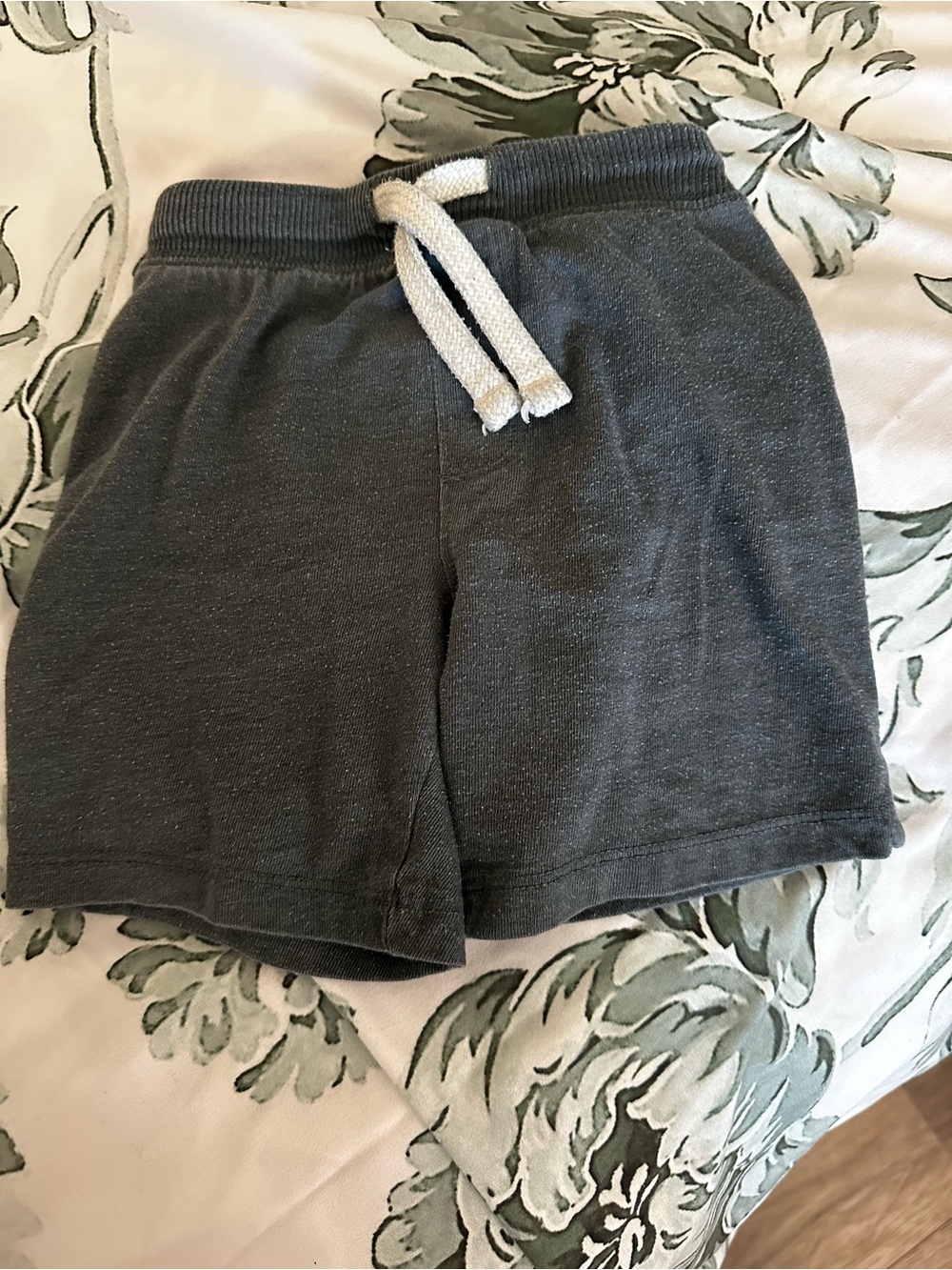 Old Navy Charcoal Gray Drawstring Kids Shorts